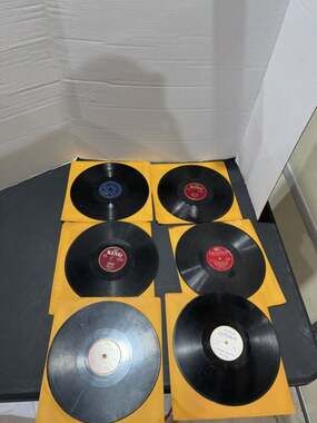 Vintage 78 RPM Record Lot - Gene Autry, Cowboy Copas, 1940s Country & Christmas